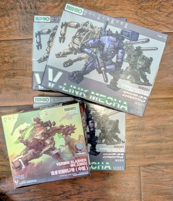 V-Link Mecha Striker + Logistic Set X 3 & Vermin Slasher Mk. 2 (Mid) Multi Abyss