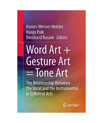 Word Art + Gesture Art = Tone Art: The Relationship Between the Vocal and the In
