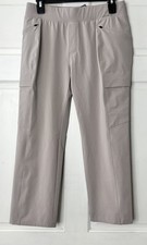 Eddie Bauer Travex Incline 2.0 Utility Capri Pant Size 6 Beige Taupe New