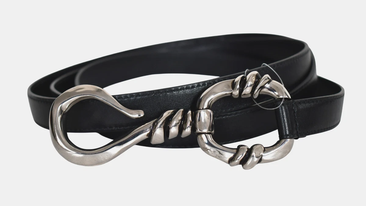 Alexander McQueen Leather Black Belts for Women for sale | eBay