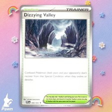 Dizzying Valley 88/94 Phantasmal Flames Pokemon TCG Card NM Art AYUMI ODASHIMA