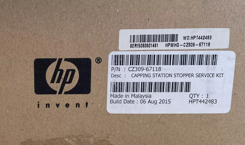HP - Capping Station Stopper Service Kit - CZ309-67118 - 第 1/1 張圖片