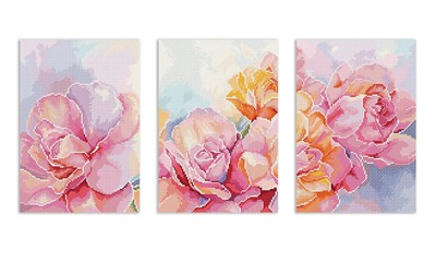 Roses L9930 Counted Cross Stitch Kit