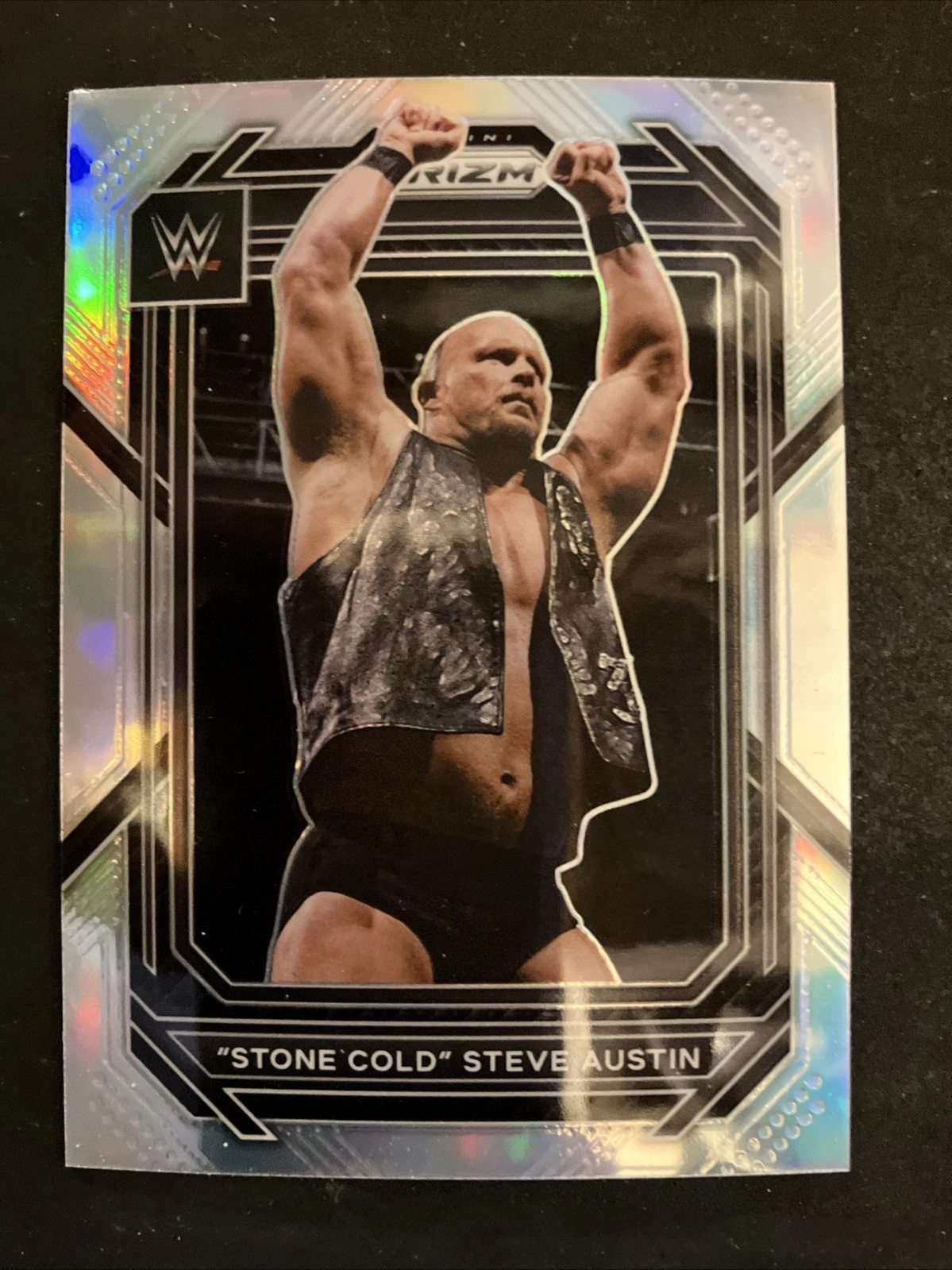 2023 Panini Prizm WWE - Stone Cold Steve Austin - #197 - Silver Prizm