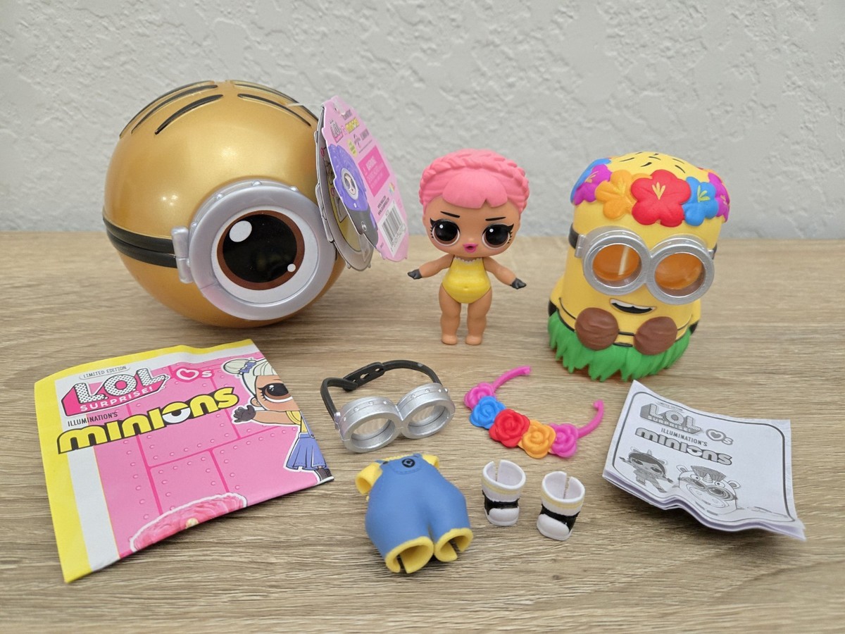 L.O.L. Surprise Minions LIMITED EDITION Aloha Q.T. Figure RARE