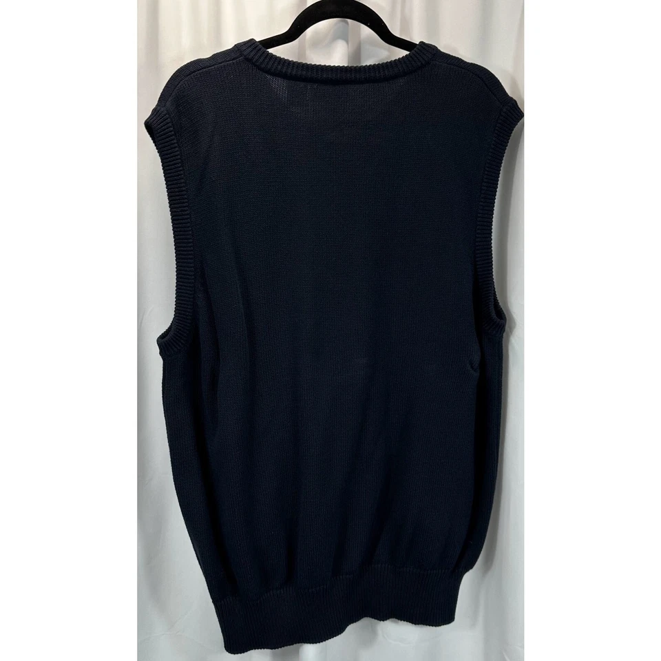 Saddlebred Vest Size Large Navy Golf - Image 2 of 4