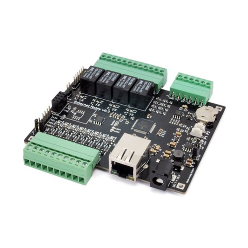 SCHEDA ETHERNET 4 RELÈ 5A, 8 I/O DIGITALI E 4 INGRESSI ANALOGICI - 第 1/5 張圖片