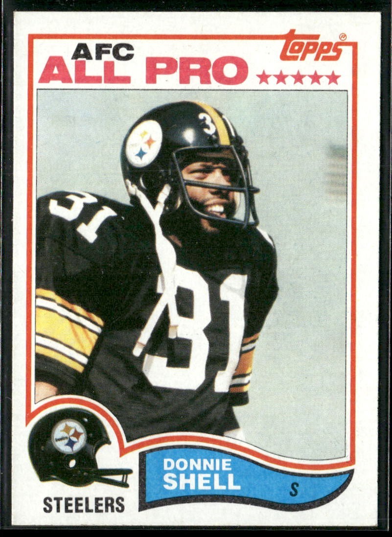 1982 Topps - Donnie Shell #217 ~ NM-MT ~