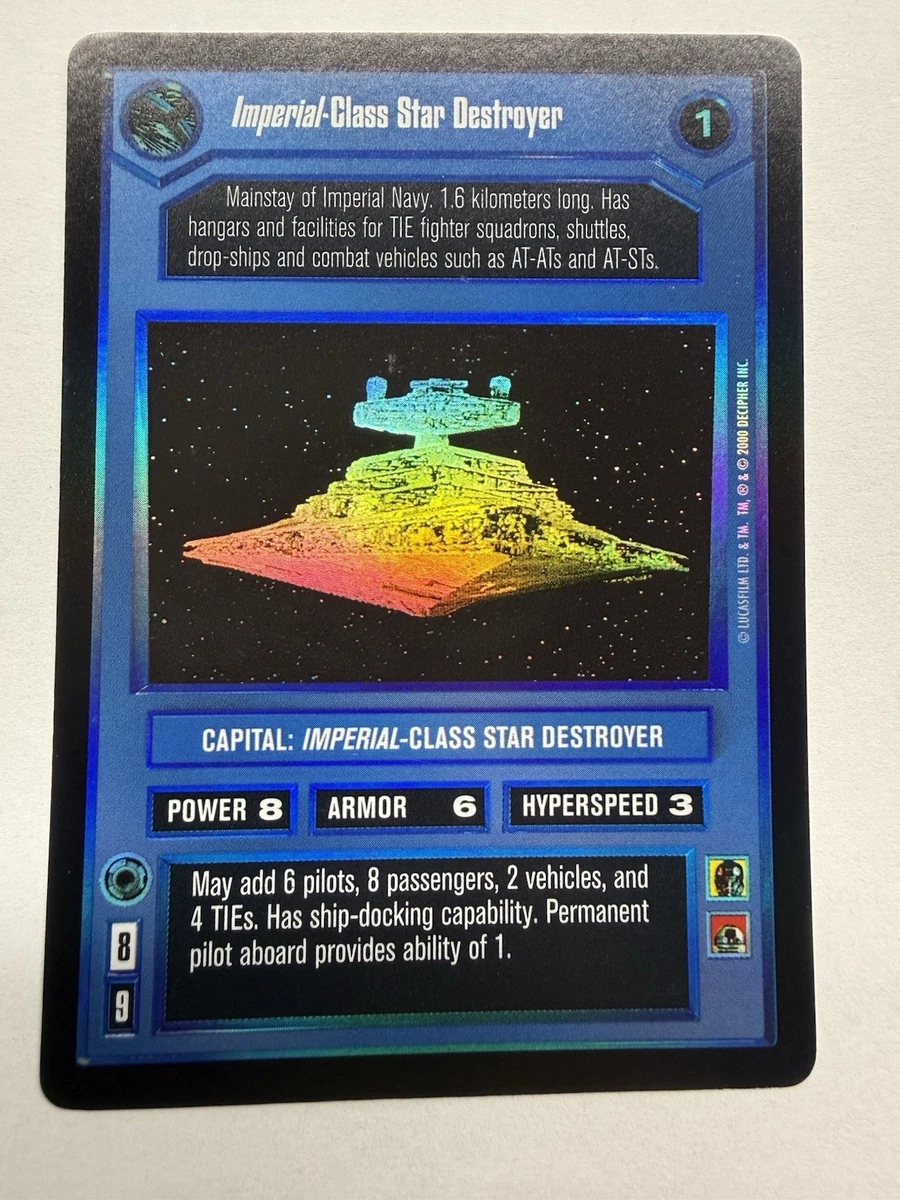 Star Wars CCG Ultra Rare Individual Collectible Card Game Cards