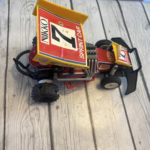 Nikko #7 Rustler RC Sprint Car Buggy 2WD 1:16 NO REMOTE TIRES UNTESTED Vintage - Picture 2 of 7