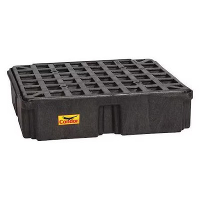 Condor 1633Bc Spill Deck,  15 Gal Spill Capacity,  1 Drums,  2, 000 Lb Load