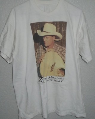 VTG John Michael Montgomery 98  Tour  T-Shirt 90s Country  XL