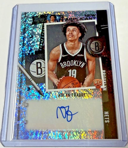 2025-26 Topps - New Applicants Autographs Nolan Traore #NA-NT Holofoil (AU, RC)