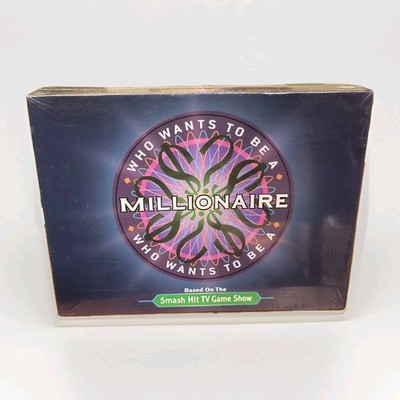 SEALED Vintage 2000 Pressman Who Wants To Be A Millionaire Board Game ABC 