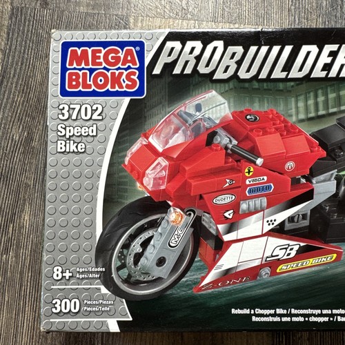 Mega Bloks Pro Builder Speed Bike 3702 BNIB - Picture 2 of 8
