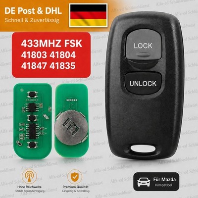 Auto Fernbedienung Funkschlüssel Platine für MAZDA 2 3 5 6 323 626 PREMACY