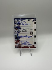 2024 Panini Impeccable- Irvin/Carter/Largent/Owens Quad Autograph /5 #IQ-WR Rare