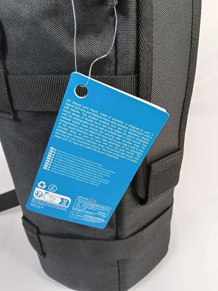 JJC DLP-7II Water Resistance Deluxe Lens Pouch 125mm x 290mm Fits 4.9" x 11.4" - Image 4 of 4