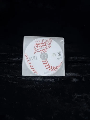 Nintendo Mario Super Sluggers Nintendo Wii Sports Baseball Game Disc