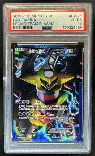 2011 Pokemon BW Black Star Promos Giratina #BW74 PSA 4