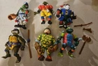 Vintage Lot Of 6 TMNT Teenage Mutant Ninja Turtles