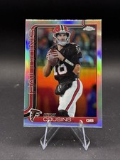2025 Topps Chrome Football - Kirk Cousins #13 (Refractor) - Atlanta Falcons