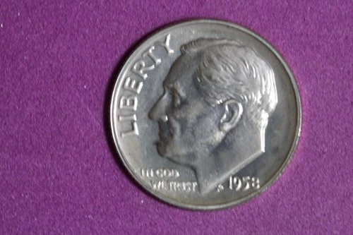 Estate Find 1958 - PROOF Roosevelt Dime!!   #N08076