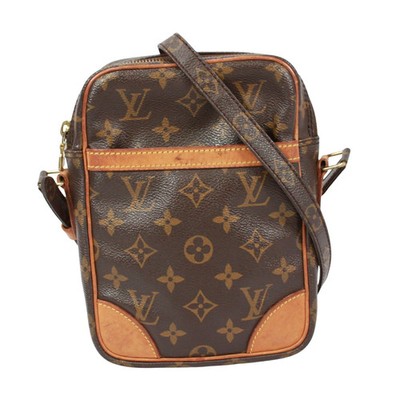 Louis Vuitton Danube M45266 Shoulder Bag Monogram Canvas Brown r0_0627