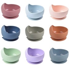 Silicone Baby Suction Bowl  Non-Slip Baby Feeding Bowl  New Design