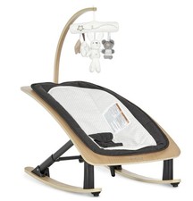 Evolur Tory 2-in-1 Rocker  Chair, Black -NEW