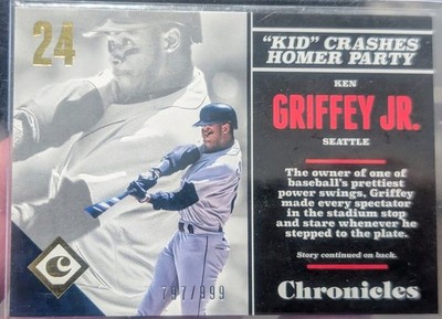 2017 Panini Chronicles - Ken Griffey Jr #92 Gold /999