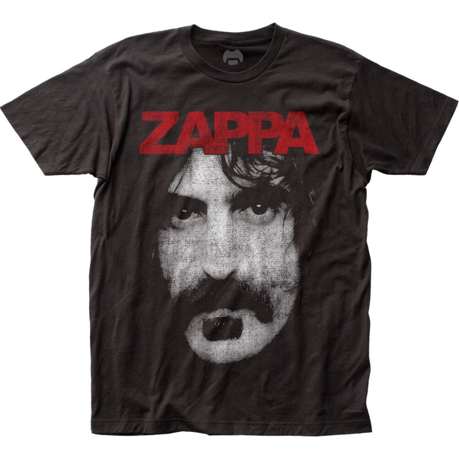 Frank Zappa Men’s T-Shirt | Classic Rock & Roll Music Tee – Black Size S-4XL