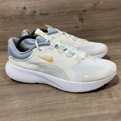 Nike Womens React Escape RN CV3817 104 White/Solar Flare-Glacier G Size 11.5