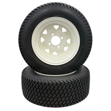 Set of 2 - 22x8.50-12 Super Turf Wheel Assembly
