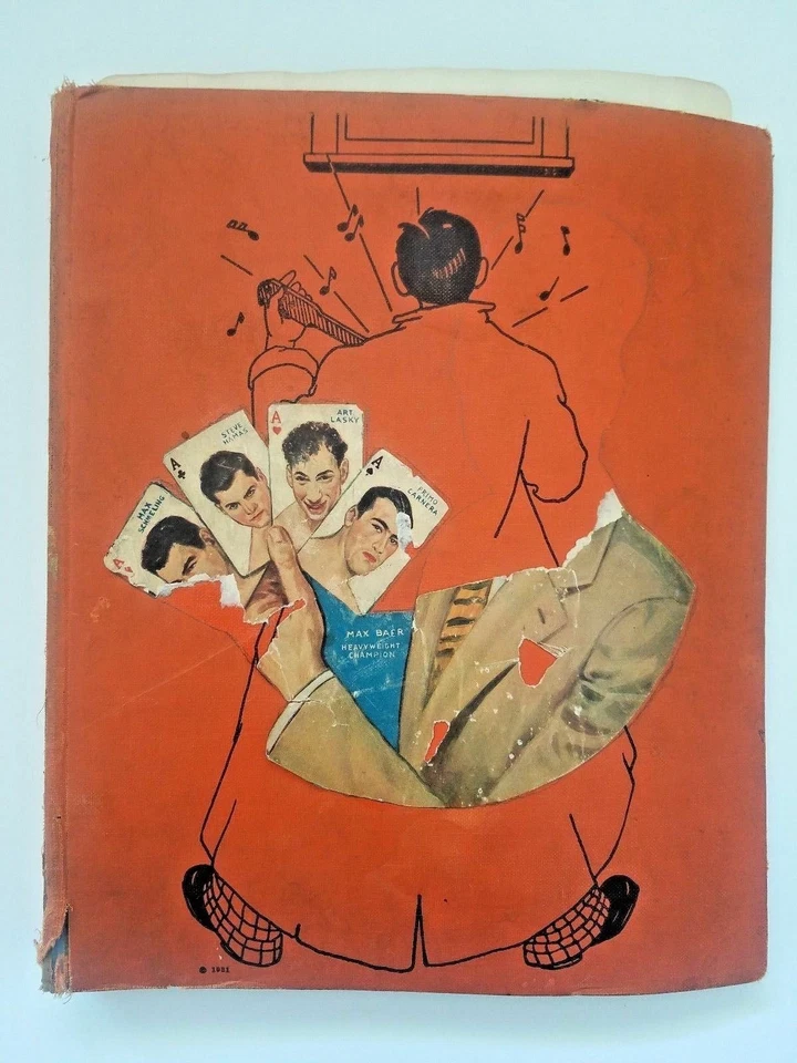 Max Baer autographed signed auto boxing scrapbook inscribed dated 10/26/39 (JSA) - Image 2 of 2