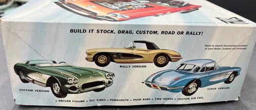 MPC 306 1960 Chevy Corvette Vintage model kit 1/25 McM. - Picture 2 of 11
