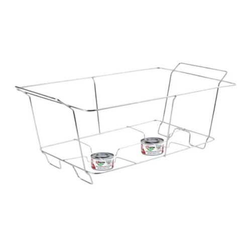 Wire Chafing Aluminum Stand Buffet Dish Warmer Rack 8 Pack Full Size Disposable - Picture 2 of 5