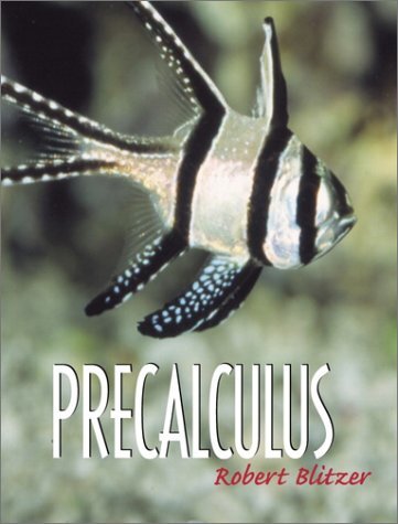 PRECALCULUS By Robert F. Blitzer & Robert E. Blitzer - Hardcover **Excellent** - Robert Blitzer