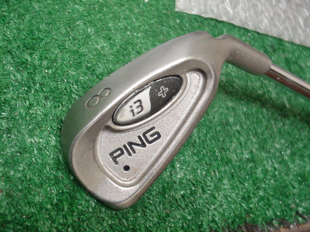 Ping i3 O-Size Red Dot 8 Iron Stiff Steel Shaft Ping Grip Ping i3 O-Size Red Dot 8 Iron Stiff Steel Shaft Ping Grip