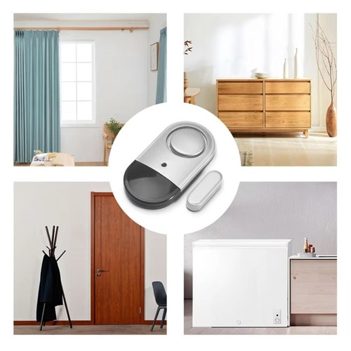 Magnetic Door Window Alarm Wireless Sensors for Household Hotel Shop - Picture 3 of 8