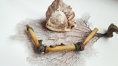 is hape tobacco Bamboo Tepi Pipe Shaman Ceremonial Pipe, Shamanic snuff Hapé/Rapé & Tobacco  appl