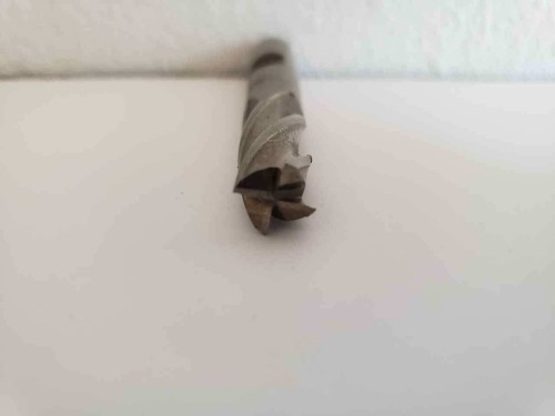 Quinco Tool 3/8" HSS End Mill Made USA 503013 2 8/16" OAL 4 Flutes - Picture 3 of 5