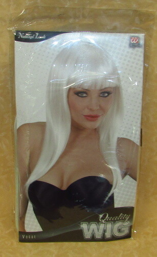 PARRUCCA VOGUE BIANCA NATURAL LOOK WIG cod.22750