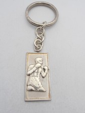 Boxer: 925 Silver Keychain - Boxing - Boxing - Boxing - Boxing - Ring
