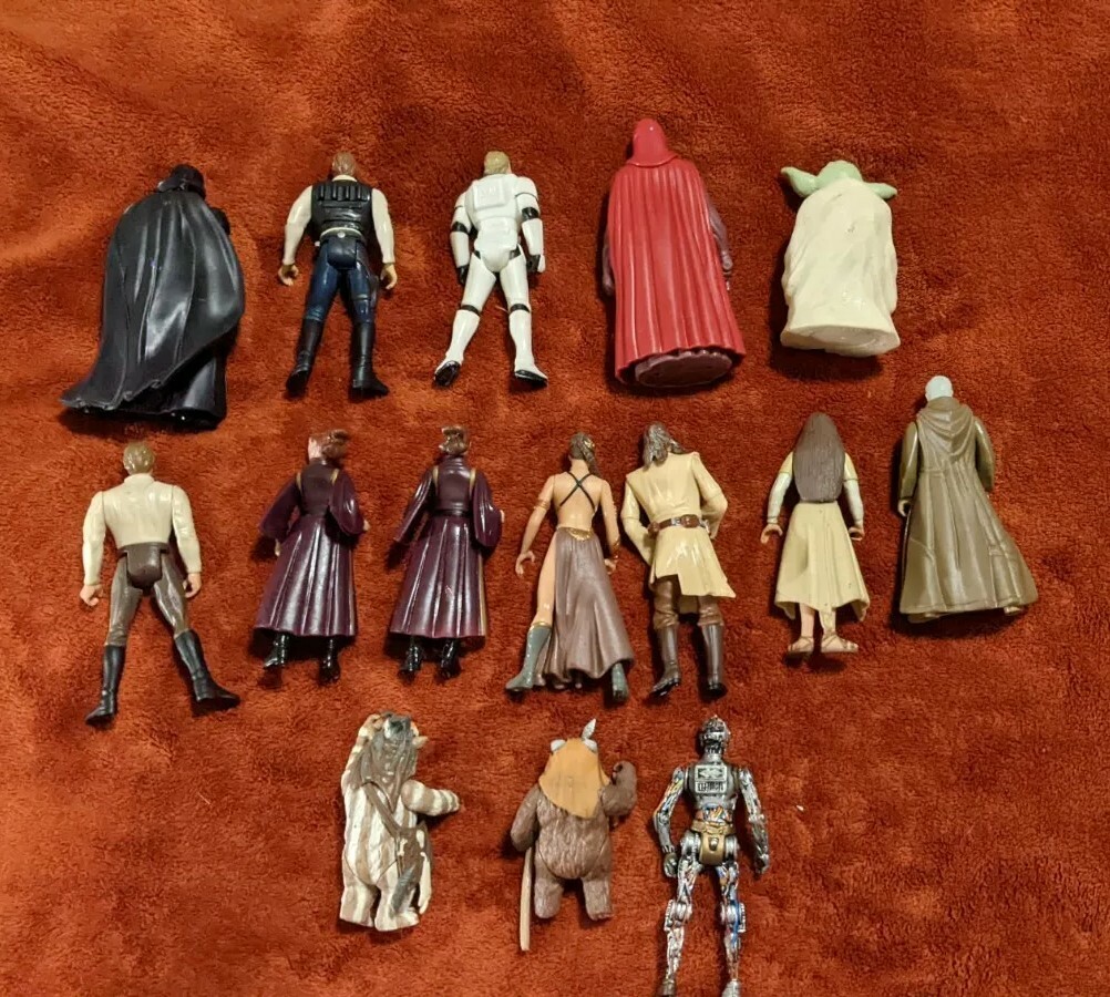 Star Wars 1990s Kenner Action Figures Lot Of 14 Figures | eBay