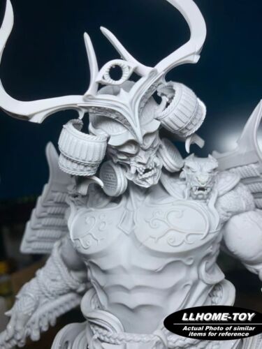 Game GS Zhongli Elegance gentleman hold a spear Resin 3D Print GK Kit Figure - Picture 11 of 13