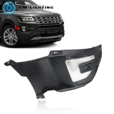 Front Fog Lights Lamps W/Bezel Right Passenger Side For 2016-2017 Ford Explorer