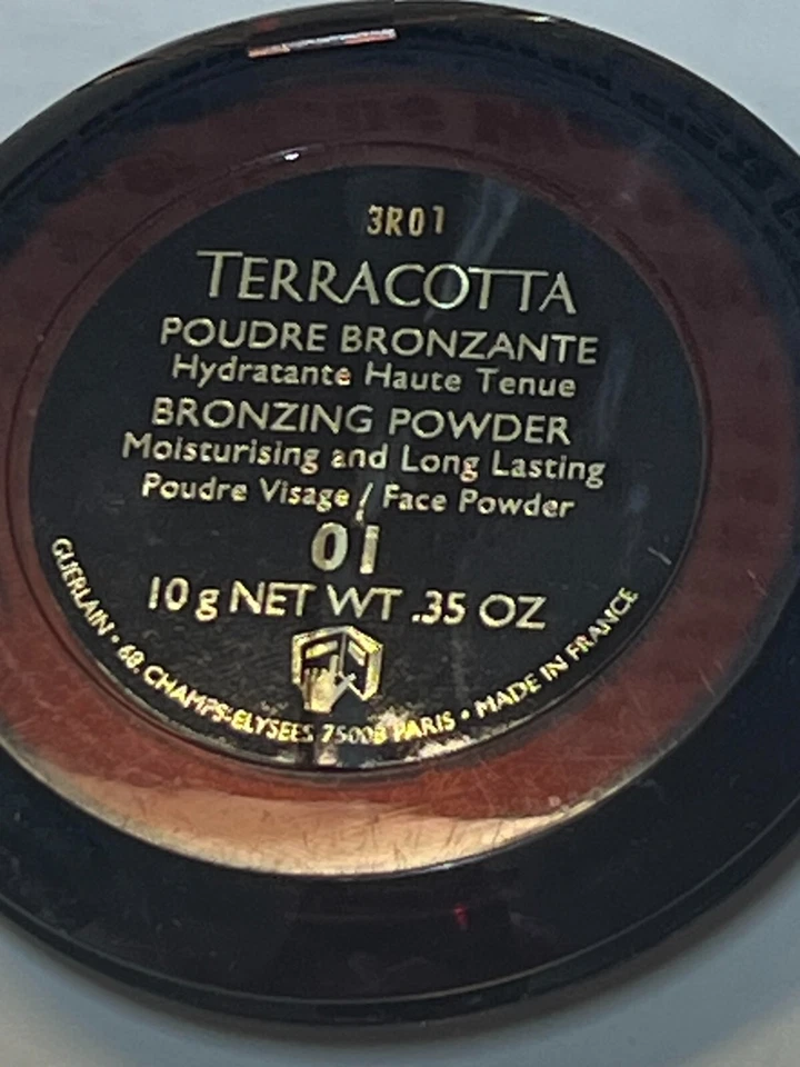 TERRACOTTA BY GUERLAIN BRONZING POWDER - COLOR 01 - 0.35 OZ - NEW UNBOX - Image 2 of 2