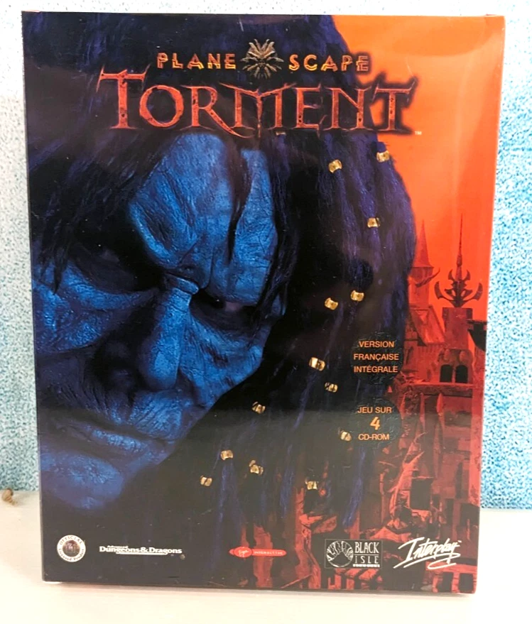 Planescape Torment PC Big Box Windows 98 D&D RPG French Version Black Isle 2000 - Image 2 of 4