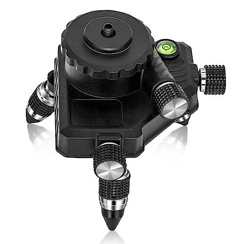 Laser Level Adapter for Laser Level and Tripod Connector, Finely Adjustable